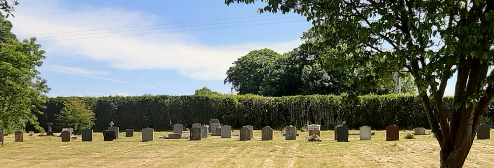 Newton Toney Wiltshire village gravestones image