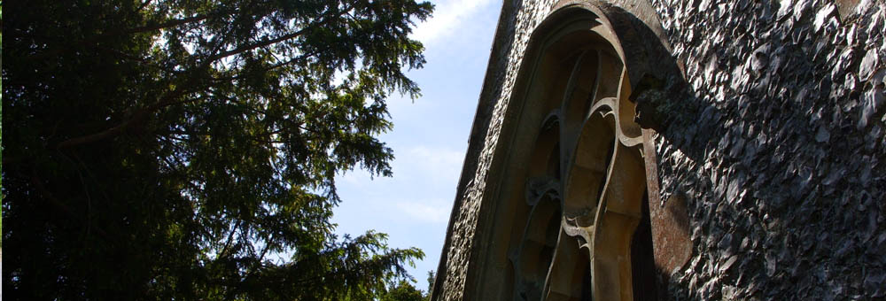 Newton Toney Wiltshire village image of St Andrews church